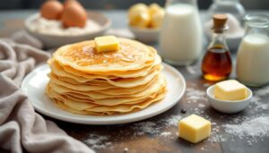 La recette hyper facile de crêpes délicieusement moelleuses qu'on refait toute l'année pour un goûter réconfortant