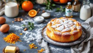 Moelleux comme un nuage doré par le soleil, ce gâteau aux clémentines et amandes prêt en moins de 15 minutes