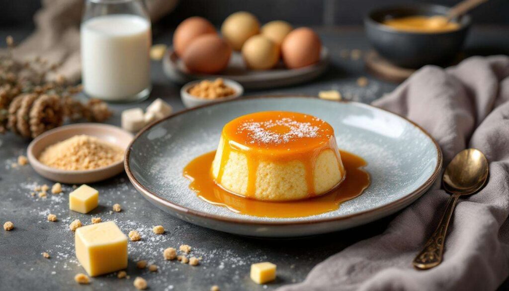Gâteau de semoule au caramel : un dessert fondant, simple et toujours apprécié