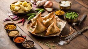 Ces samossas poulet, pommes de terre et petits pois sont aussi bons que ceux du restaurant indien !