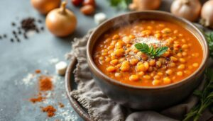 Soupe lentilles corail-cumin : la recette végétarienne express parfaite pour un ftour léger et nourrissant