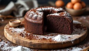 Bien moelleux, ce gâteau au chocolat ne contient pas de matière grasse – la recette express