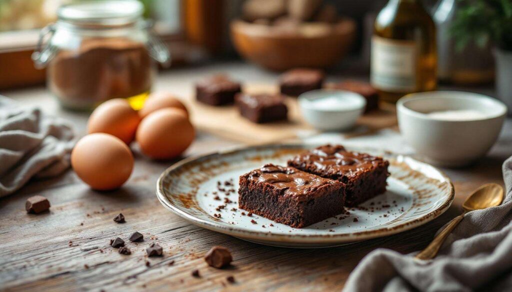 Moelleux bluffant, chocolat intense et zéro farine : le brownie healthy express avec 4 ingrédients du placard pour un goûter gourmand fondant à souhait