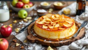 Flan aux pommes sans pâte : le dessert rapide, moelleux et vanillé (30 min au four)