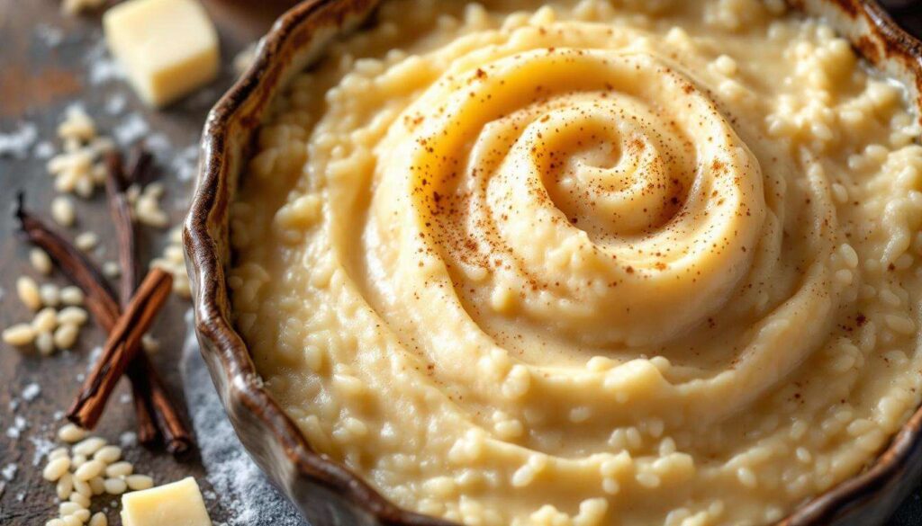 Ce riz au lait lentement infusé au four devient une douceur fondante qui fait fondre les grands et les petits