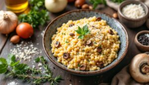 Ce chef remplace le riz par cet ingrédient très bon marché dans son risotto et en plus il est bon pour la santé