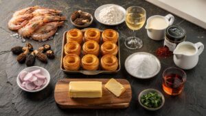 Vol-au-vent de langoustines et morilles séchées pour 4 personnes – Recettes