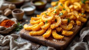 Frites de courge au parmesan : l’astuce saine pour remplacer les frites classiques