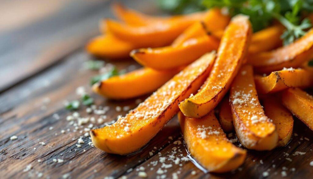 Frites de courge au parmesan : l’astuce saine qui remplace les frites classiques