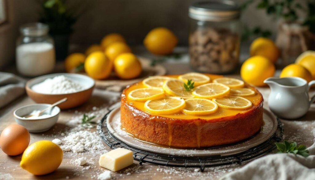 Cake au citron moelleux, imbibé de sirop maison : un dessert à la fois simple, élégant et profondément gourmand